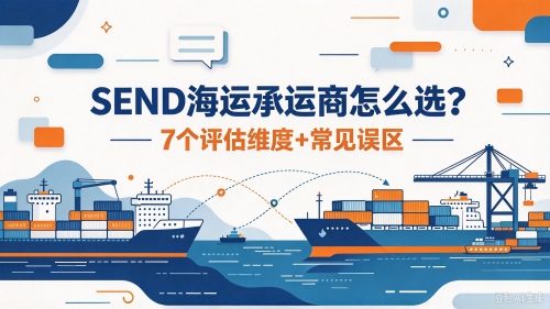 亚马逊SEND海运承运商怎么选？7个评估维度+常见误区