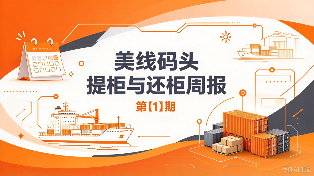 美线码头提柜与还柜周报” 第【1】期