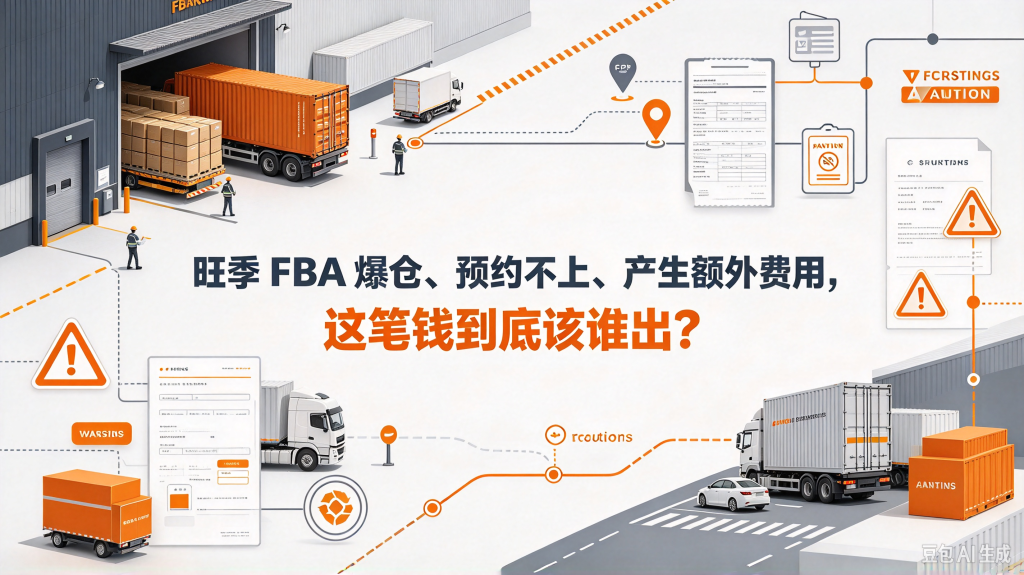 旺季 FBA 爆仓、预约不上、产生额外费用，这笔钱到底该谁出？